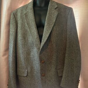Men’s tan wool coat